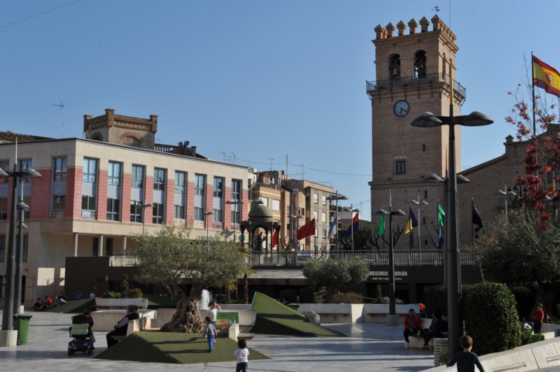 Plaza de la Balsa Vieja in Totana