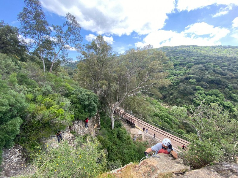 New Via Ferreta overhead adventure trail open in El Colmenar, Málaga