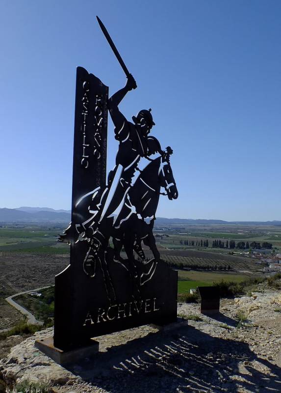 The Cerro de la Fuente archaeological site of Archivel in Caravaca de la Cruz