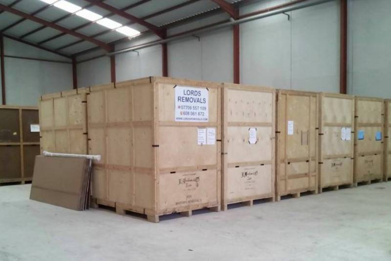 Lords Removals secure storage solutions available to all