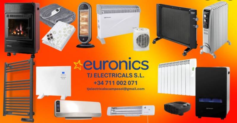 Heat up this winter with TJ Electricals - Euronics