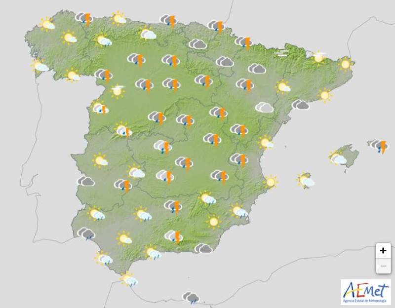 Wave of storms descends this week: Spain weather forecast March 10-13