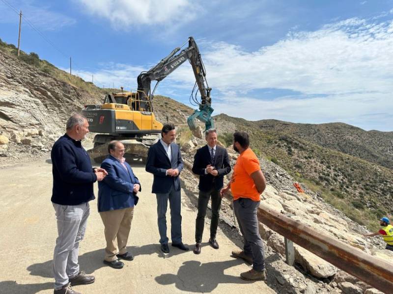 Ramonete road in Lorca set to reopen after emergency repair works