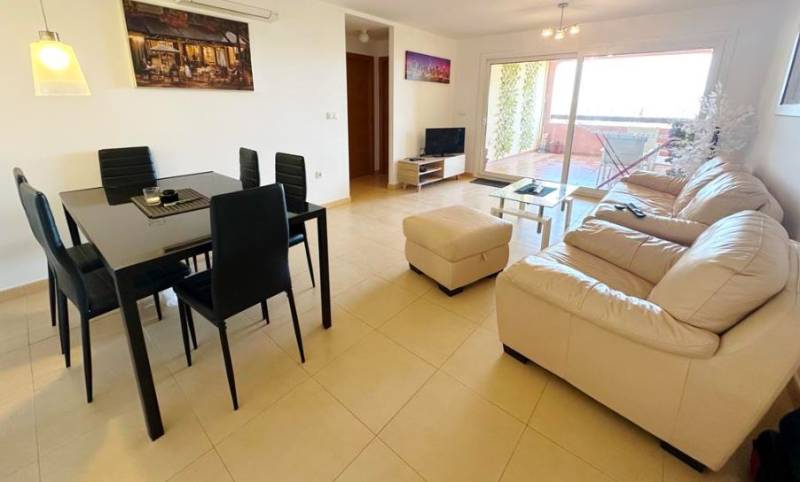 2-bed penthouse with golf views at the Mar Menor Golf Resort - just €119,950