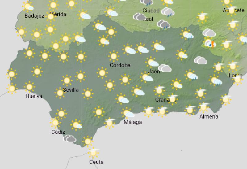 Andalucía weekly weather forecast June 2-5: Cooler in the west but warmer by Thursday