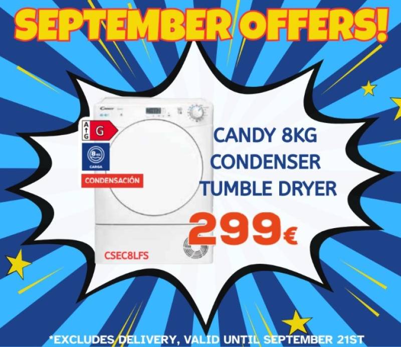 Jump into September with unbeatable deals at TJ Electricals, Euronics Camposol