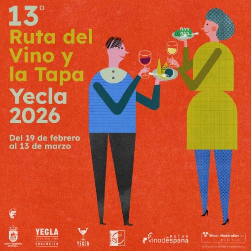 February 19 to March 13 Wine and Tapas Route in Yecla