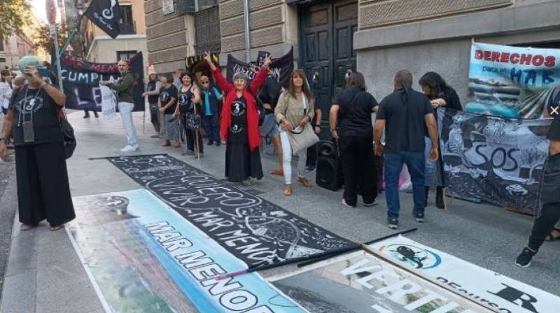 The Mar Menor makes history with its own representatives in court