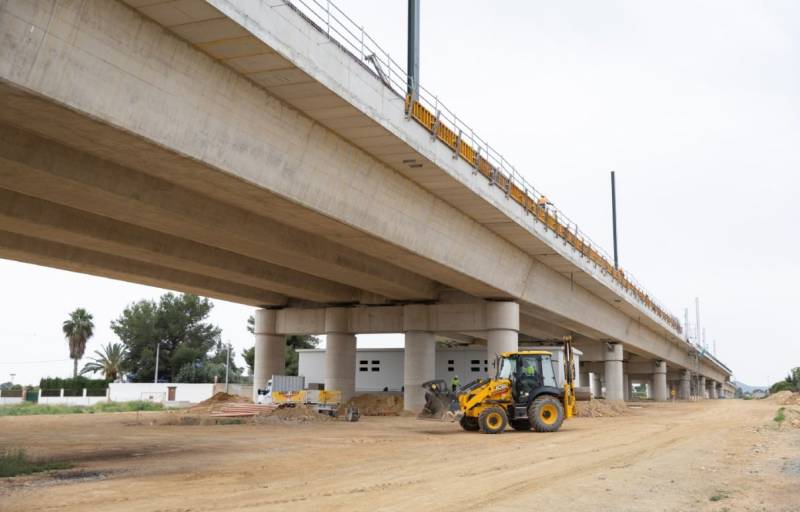AVE viaduct in Alhama de Murcia finally completed