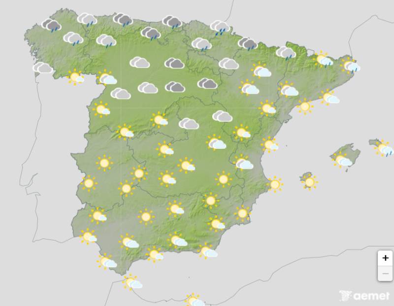 Spain weather forecast May 14-17: Sunshine returns but some showers still around