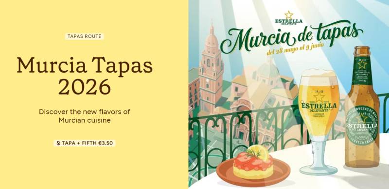May 28-June 9  Murcia de Tapas is back with 42 places to try for €3.50