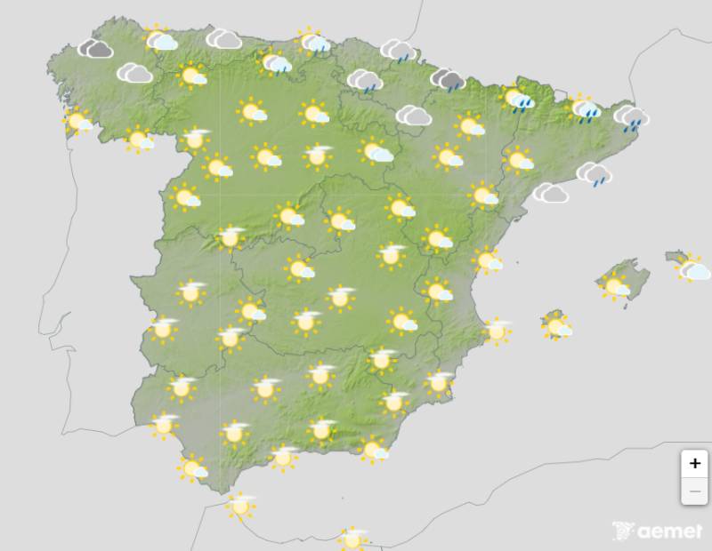 Spain weather forecast June 1-4: Heat eases but storms return