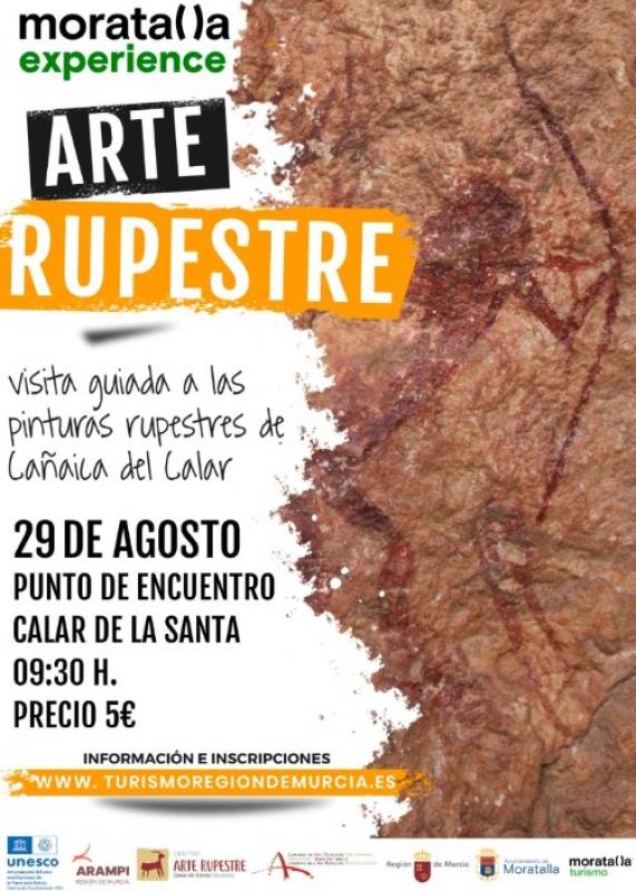 August 29 Guided tour of the prehistoric rock art in the municipality of Moratalla