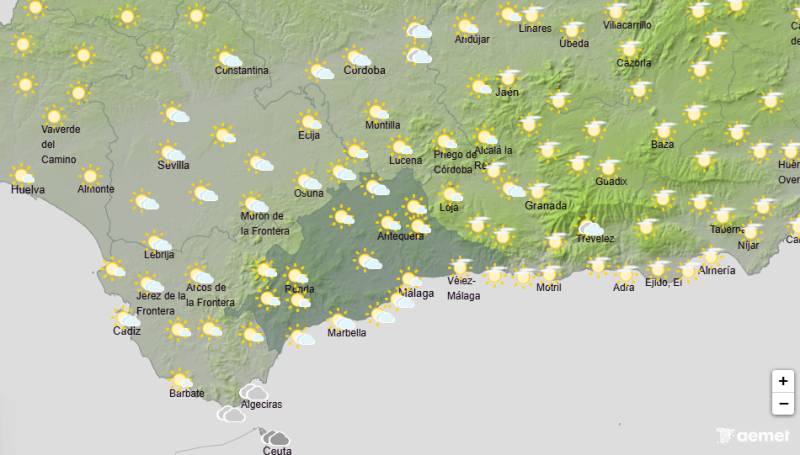 Warm weather gives way to cloud and rain: Andalucia weekend weather forecast September 3-6