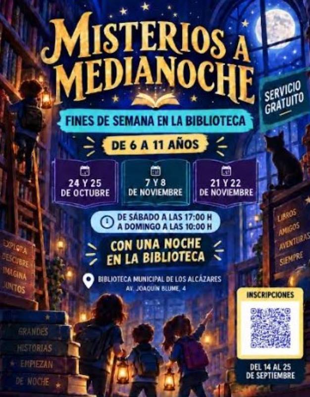 November 21 to 22 A night of mystery for youngsters in Los Alcázares
