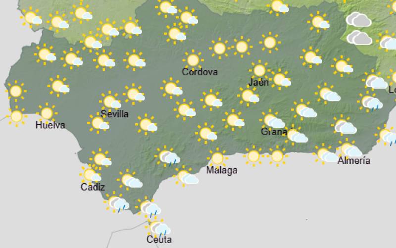 Andalucía weekend weather forecast September 17-20: Storms and heavy rain signal a change in the season