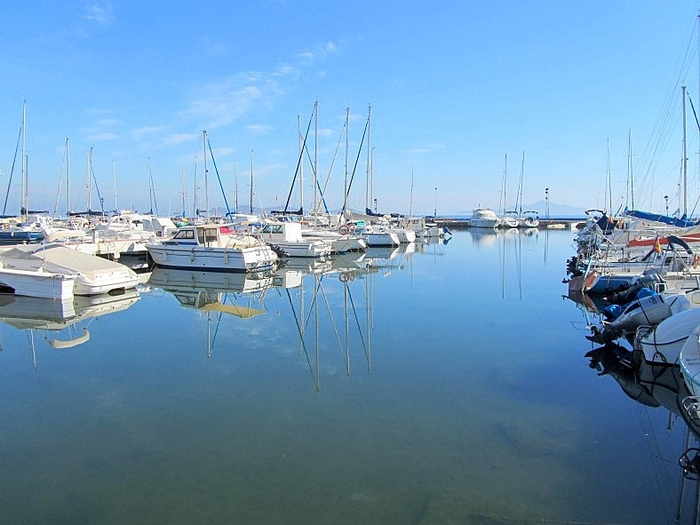 The marina of Los Urrutias